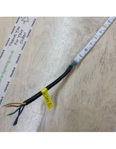 5m roll rgbw led strip waterproof 4000k