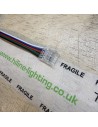 RGBW 5-Pin 15cm Streifen-zu-Kabel-Verbinder für 12mm IP00 LED-Band