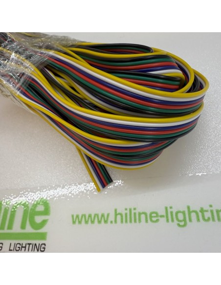 22awg-6-adriges-flachbandkabel-fuer-rgbcct-led-strips