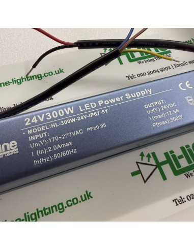 LED-Treiber 300W Premium-serie 24V IP67