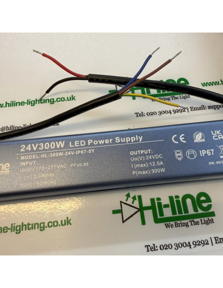 LED-Treiber 300W Premium-serie 24V IP67