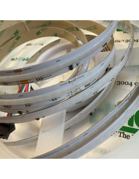 Premium 24V COB Addressable RGBW LED Tape 16W per metre