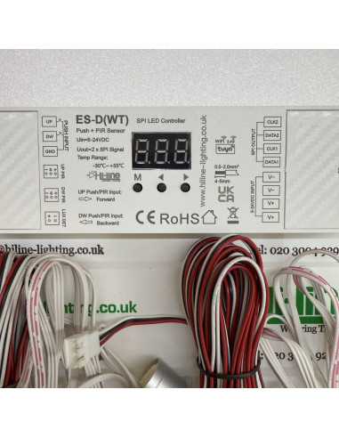 RGB pixel addressable LED controller 12V 24V