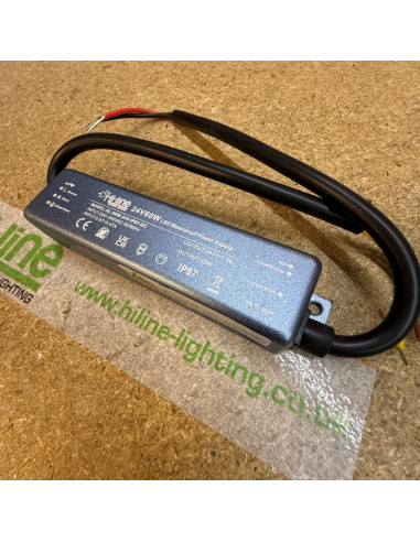 60w 24v power supply ip67 min size