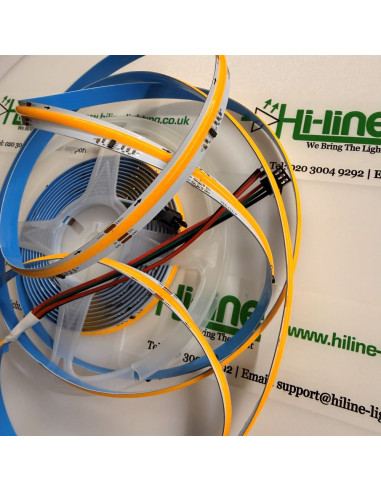 addressable-ws2811-cob-led-strip-warm-white-running-light