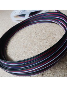 rgbw flexible cable 0.5mm 5 cores 2