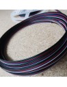 Flat 5 cores RGBW LED cable 10 meters roll