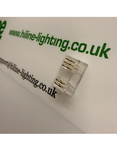 RGBW COB LED Strip-zu-Strip Verbinder (5-Pin) – Anschlussdetail