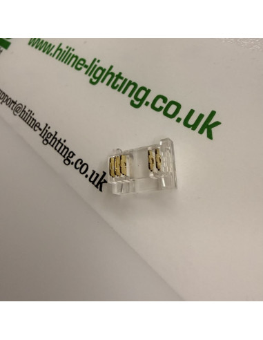 RGBW COB LED Strip-zu-Strip Verbinder (5-Pin, 4 Kanäle) – Draufsicht
