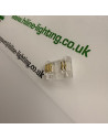 RGBW COB LED Strip-zu-Strip Verbinder (5-Pin, 4 Kanäle) – Draufsicht