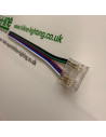 RGBW COB LED Streifen Verbinder (5 Leiter, 4 Kanäle) – Anschlussdetail