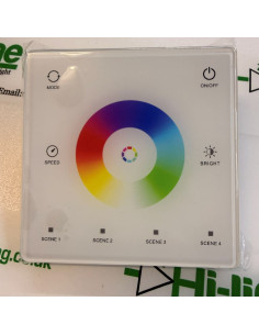 SPI Pixel LED Wall Panel Controller – RF 2.4GHz Touch...