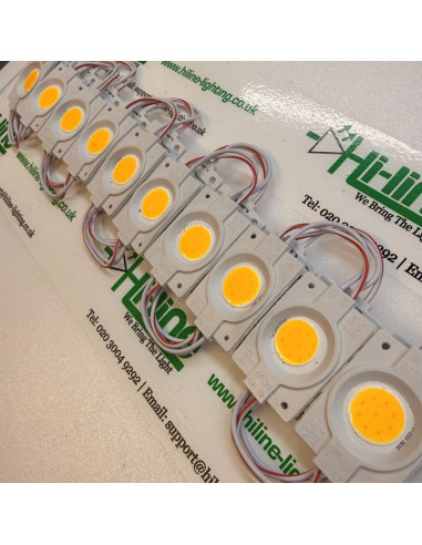 COB high bright back lit modules for signage and lightboxes