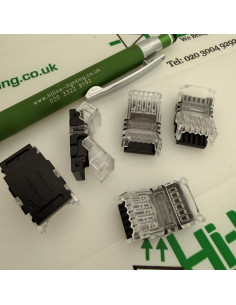 Strip to wire connector for 10mm IP00 LED SMD tape RGBW 5... 2
