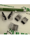 Strip to wire connector for 10mm IP00 LED SMD tape RGBW 5 pin (pack of 5)