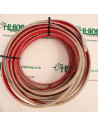 24V IP68 COB LED strip 10m 3000K reel as supplied