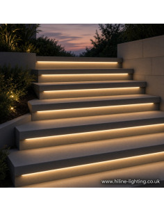 IP68 COB 3000K warm white outdoor step lighting