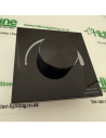 24V Schwarzer Glas-Wanddimmer für einfarbige LED-Streifen