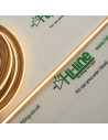 Dotless warm white COB LED strip lights, 3000K, straight run from the 20m reel