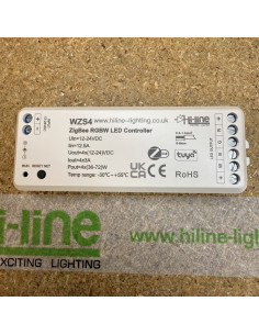 HL-WZS4 ZigBee RGBW LED controller, Hi-Line branded, 12-24V 4x3A