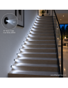 Mini LED-Einbaustrahler für Treppen, kaltweiß, 30° Abstrahlwinkel