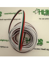 22 AWG 3-adriges Flachbandkabel 10m fuer Tunable White LED Streifen