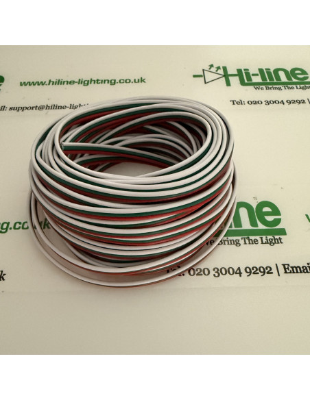 3 Core 22AWG CCT LED Ribbon Cable 10 Metre Coil