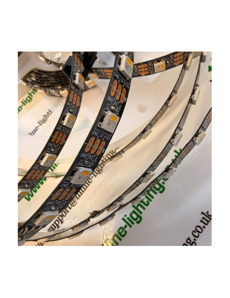 SK6812 RGB plus 4000K Pixel LED Band 10mm 12V 5m