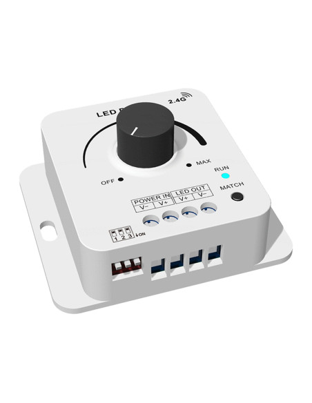 HL-V1-KS Netz- und LED-Klemmen DIP Schalter
