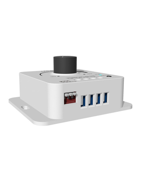 HL-V1-KS Screw Terminals Power In LED Out Close Up