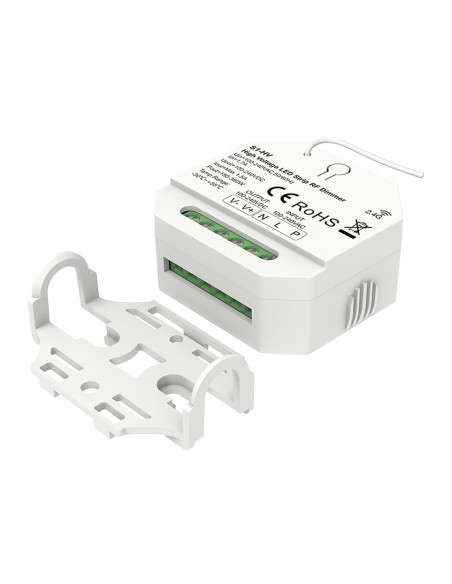 HL-S1-HV Dimmer mit Hutschienen Montageclip