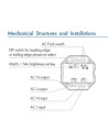 HL-S1-B(WT) Terminals Push DIP Leading Trailing Edge