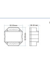 HL-S1-B(WT) Masse 52x52x26mm Unterputz Dimmer