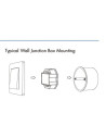 HL-S1-B(WT) Typical Wall Junction Box Mounting