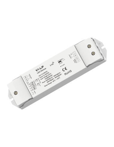 HL-V1-L/P 15A PWM Funk LED Streifendimmer 12-48V Front