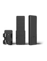HL-R1-B Wall Holder and Rear Cover CR2032 Black Remote
