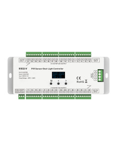 HL-ES32-V PIR Stair Light Controller 32 Channel OLED Top