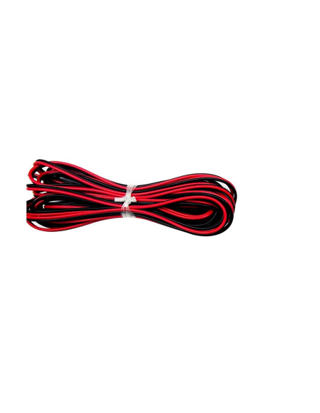 HL-2C-AWG22-10M 22 AWG 2-adriges Rot Schwarz LED Kabel 10m Rolle