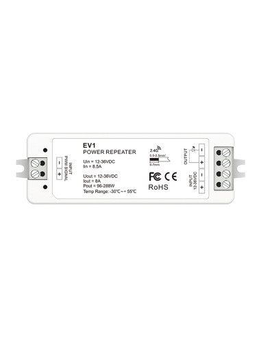 HL-EV1 PWM-Eingang Versorgung und LED-Ausgangsklemmen