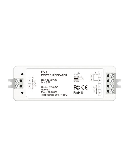 HL-EV1 PWM-Eingang Versorgung und LED-Ausgangsklemmen