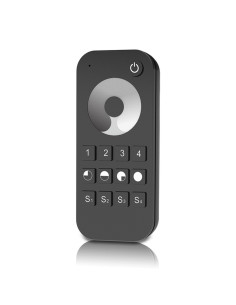 HL-RT6 4-Zone Touch Wheel RF Dimming Remote Front