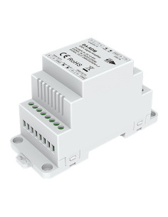HL-DA-RDM White DIN-Rail DMX RDM Amplifier 12-48V