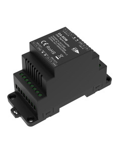 HL-DA-RDM White DIN-Rail DMX RDM Amplifier 12-48V 2
