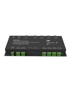 HL-DMA-RDM 4-Way DMX RDM Signal Splitter 12-48V Front 2