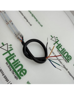 12mm 6 Pol COB RGB+TW Streifen zu Kabel Verbinder nur Klemme IP00 2