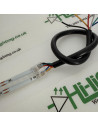 12mm 6 Pol RGB+TW COB Streifen zu Kabel Clip Nahaufnahme 24V