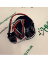 24V 6W RGBW SPI Spotlight Rueckseite 3-Pin JST ein aus