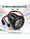 12W SPI RGBW adressierbares Spotlight 24V Hi-Line Lighting