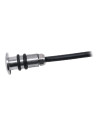 Edelstahl Mini-Deckspot 12mm 24V Seitenansicht IP68 Gehaeuse