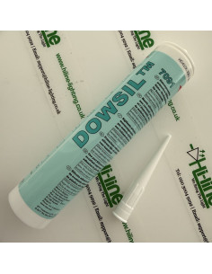 DOWSIL 7091 weiße 310-ml-Kartusche mit Düse für Silikonhüllen an LED-Streifen